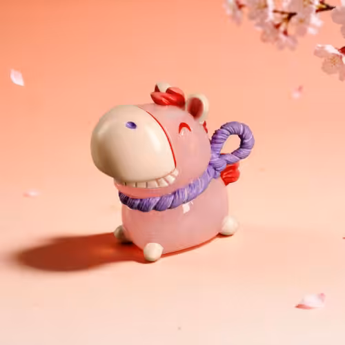 Dawn Hoof charm - artisan keycap by Jelly Key