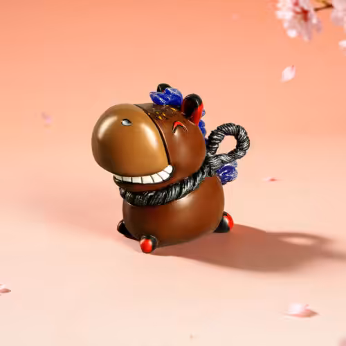 Dawn Hoof charm - artisan keycap by Jelly Key