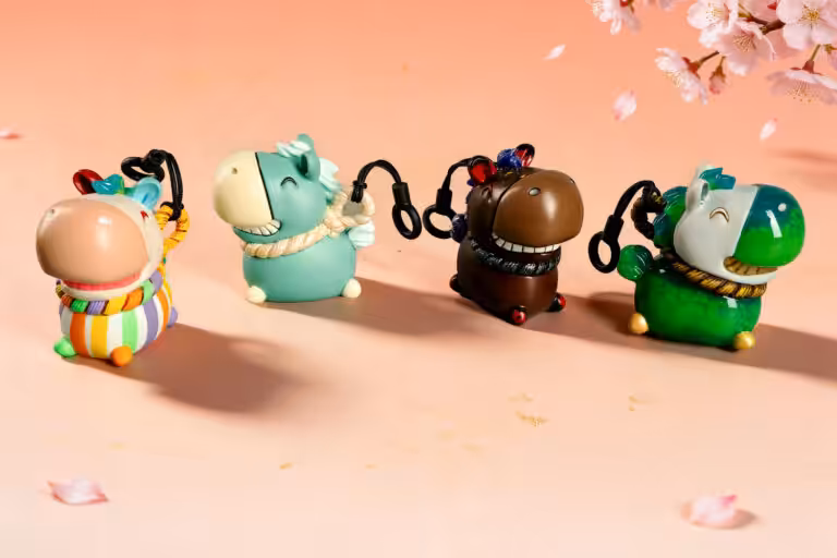 Dawn Hoof charm - artisan keycap by Jelly Key