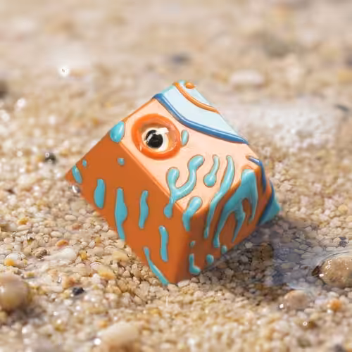 Tidepool Odyssey artisan keycaps
