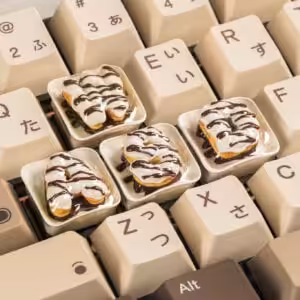 Pastry Buffet cluster kit - artisan keycap by Jelly Key