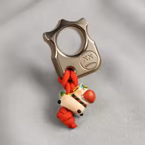 Dawn Hoof bead - artisan keycap by Jelly Key