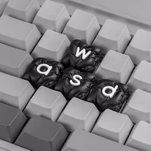 Pillow Craft cluster kit - artisan keycap by Jelly Key