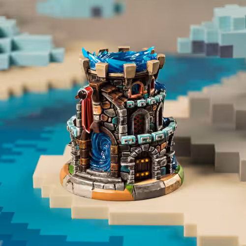 8-bit series - Ferocious Forest display stand