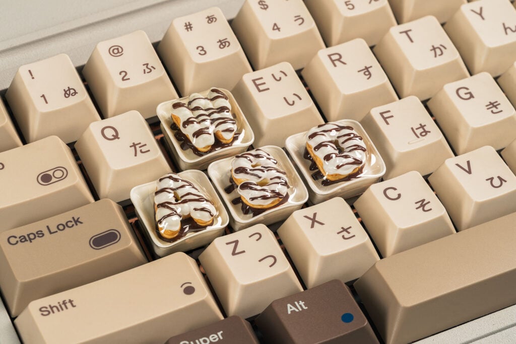 Pastry Buffet cluster kit - artisan keycap by Jelly Key