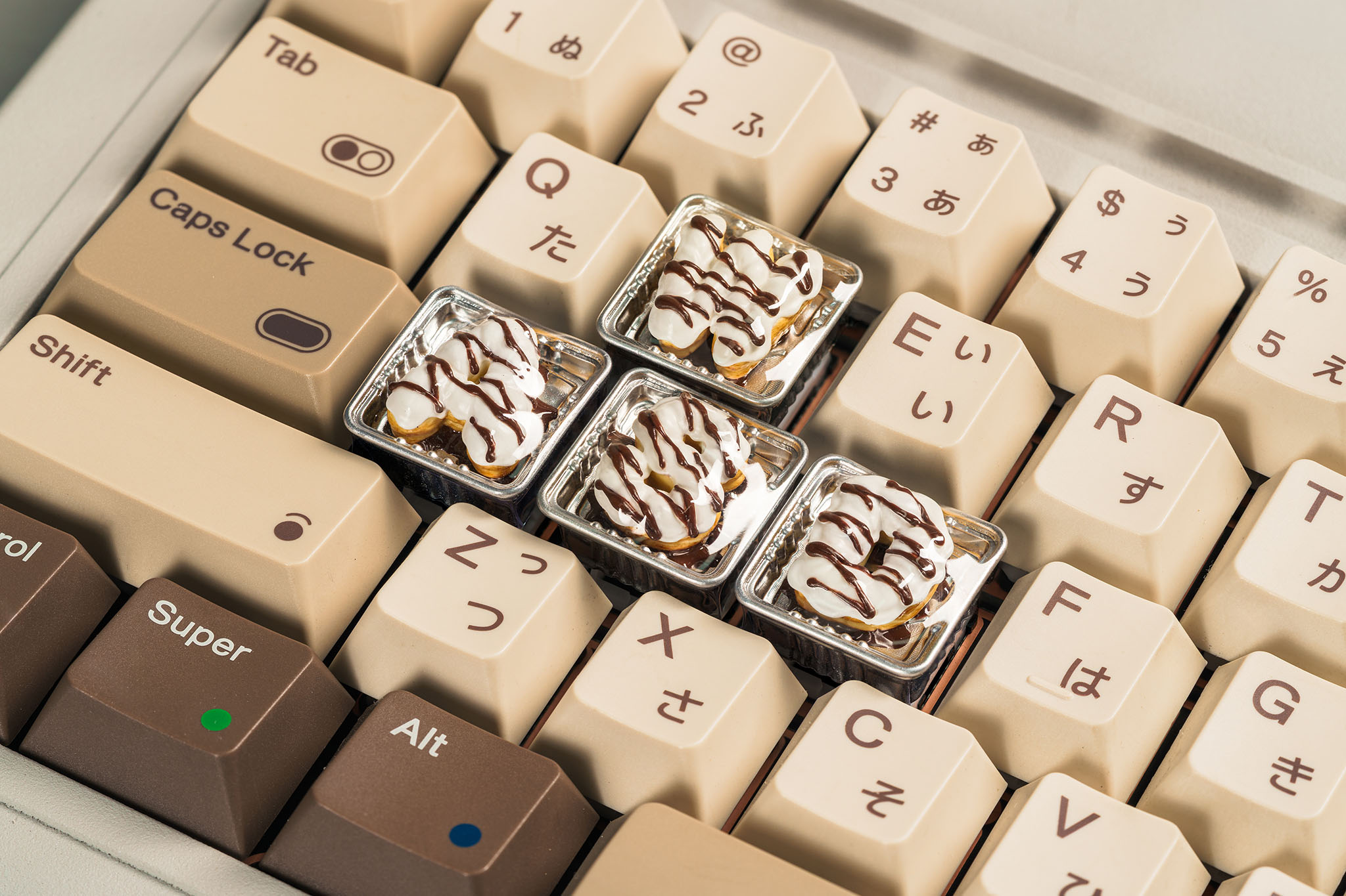 Pastry Buffet cluster kit - artisan keycap by Jelly Key