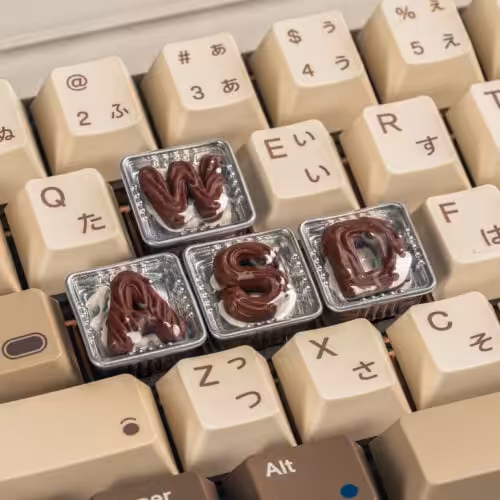 Pastry Buffet cluster kit - artisan keycap by Jelly Key