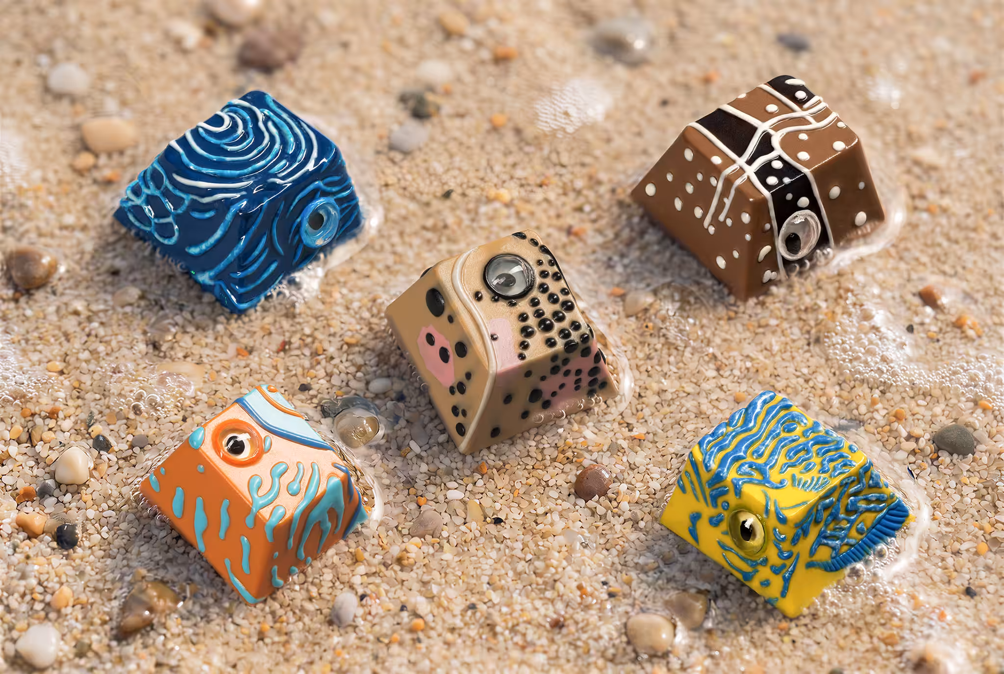 Tidepool Odyssey artisan keycaps - Image 4