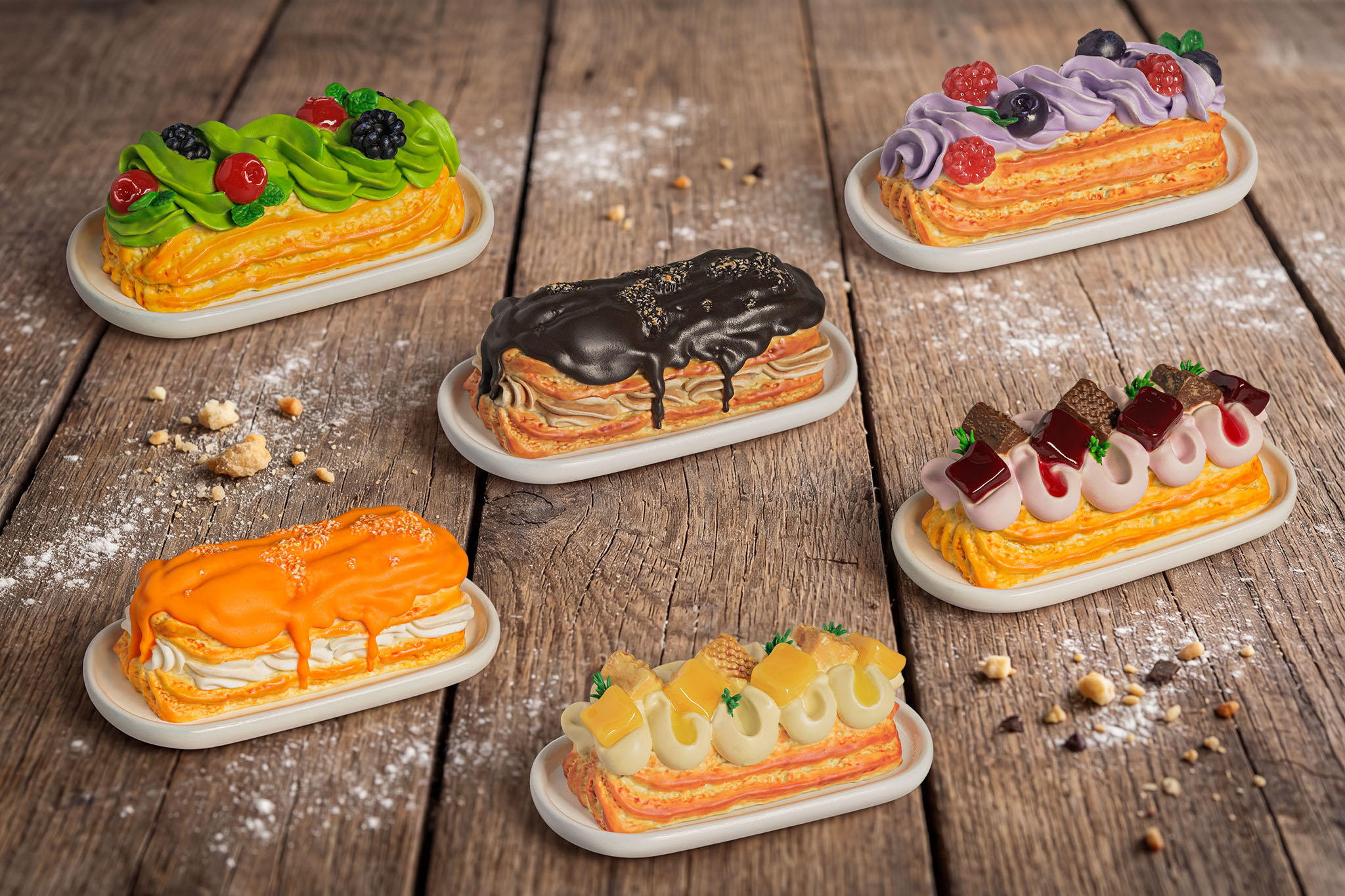 Pastry Symphony artisan keycaps - Image 4