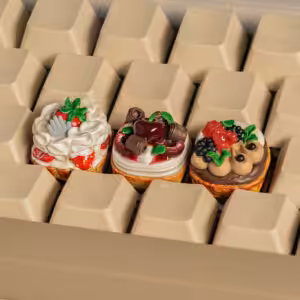 Pastry Symphony artisan keycaps by Jelly Key