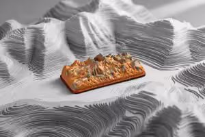 The Silent Peaks artisan keycaps by Jelly Key