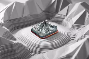 The Silent Peaks artisan keycaps by Jelly Key