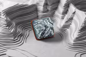 The Silent Peaks artisan keycaps by Jelly Key