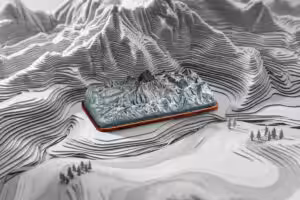 The Silent Peaks artisan keycaps by Jelly Key
