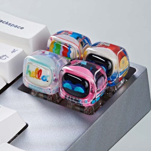 jelly key keycaps marker artwork
