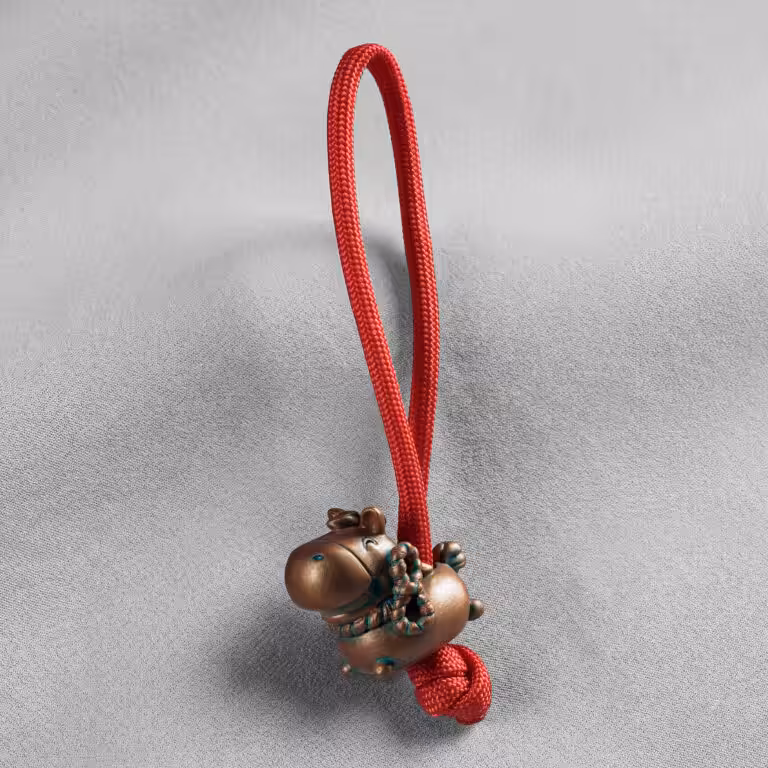 Dawn Hoof bead - hand-cast resin bead by Jelly Key
