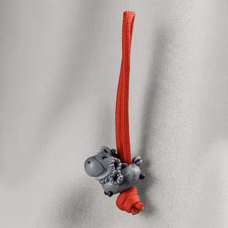 Dawn Hoof bead - hand-cast resin bead by Jelly Key