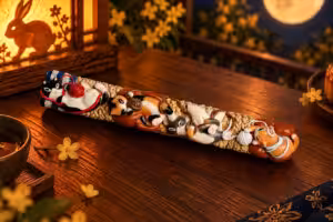 Moonlit Mischief Cat Parade 6.25u spacebar cat artisan keycap