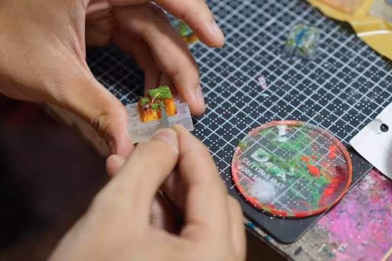 It takes real effort to carry out Shangri La Keycap
