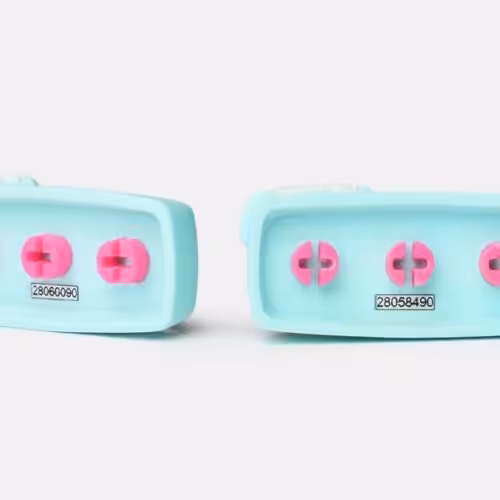 Retro TV Series – Blue Little Dot Enter Key Artisan Keycaps by Jelly Key