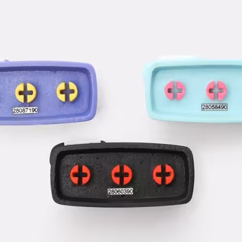 Retro TV Series – Blue Little Dot Enter Key Artisan Keycaps by Jelly Key