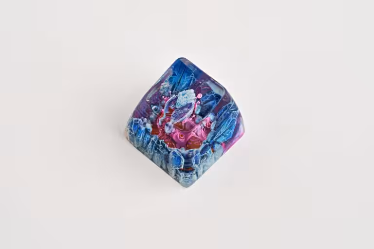 4jelly Key Resin Keycap Dragon3