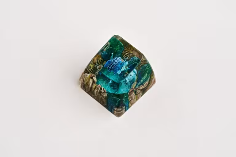 5jelly Key Resin Keycap Dragon3