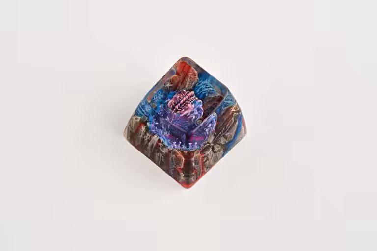 6jelly Key Resin Keycap Dragon3
