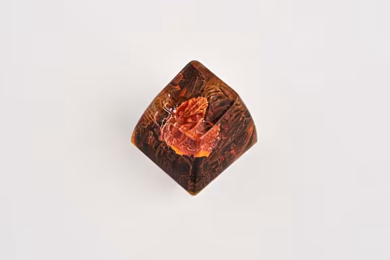 7jelly Key Resin Keycap Dragon3