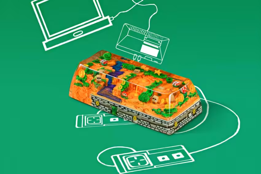 8bits Series Artisan Keycaps 001