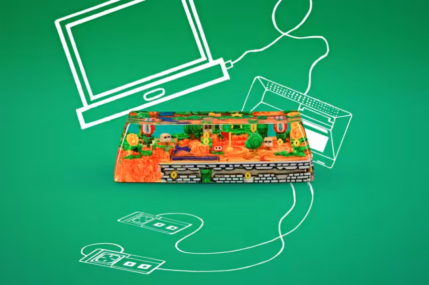 8bits Series Artisan Keycaps 002