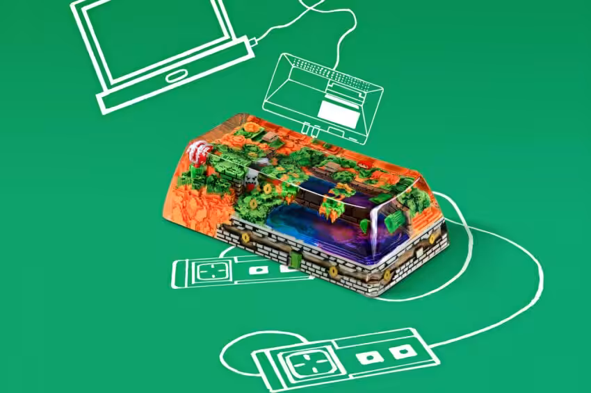 8bits Series Artisan Keycaps 004