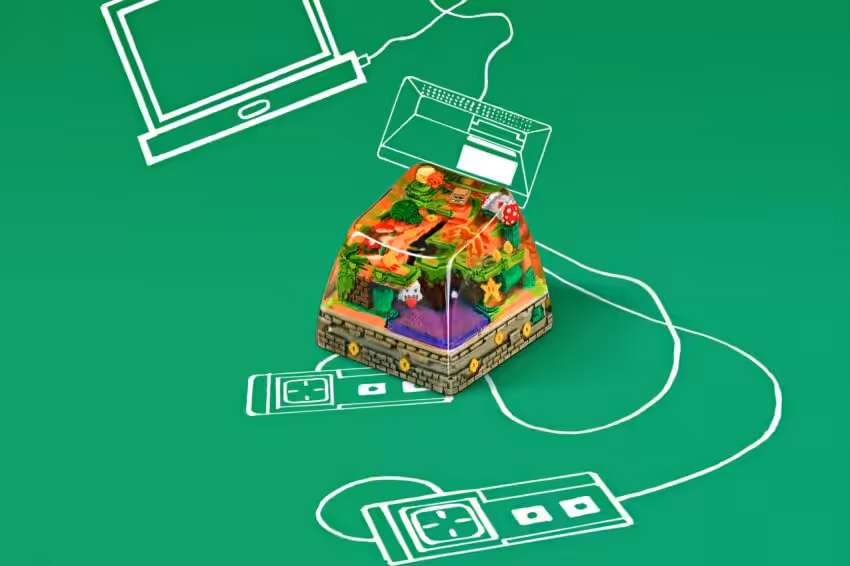 8bits Series Artisan Keycaps 010
