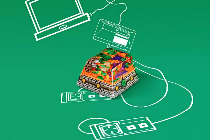 8bits Series Artisan Keycaps 014