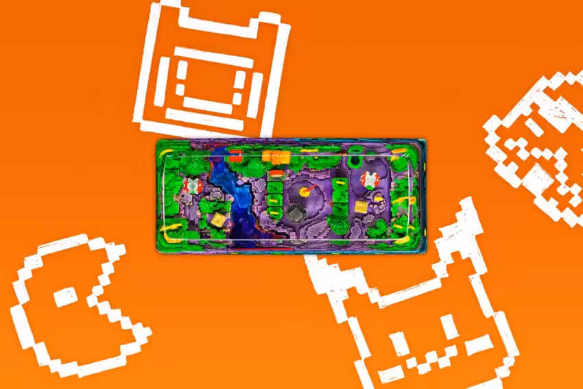 8bits Series Artisan Keycaps 050