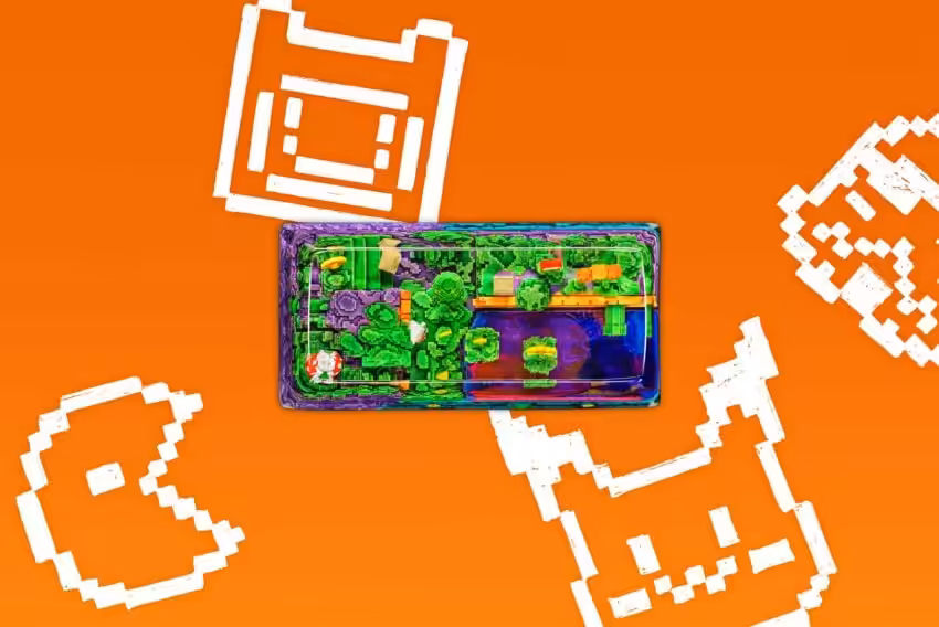 8bits Series Artisan Keycaps 054