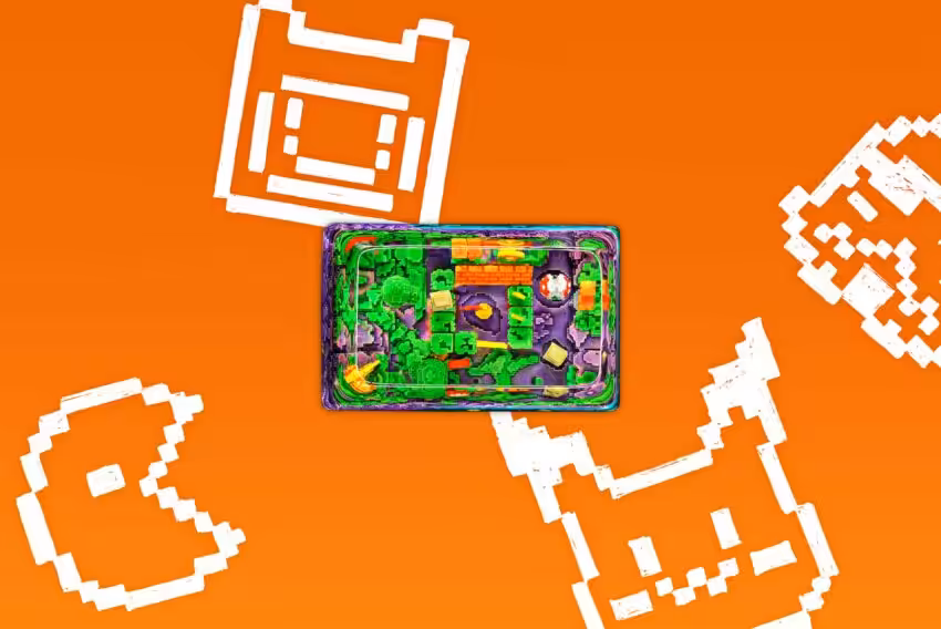 8bits Series Artisan Keycaps 056
