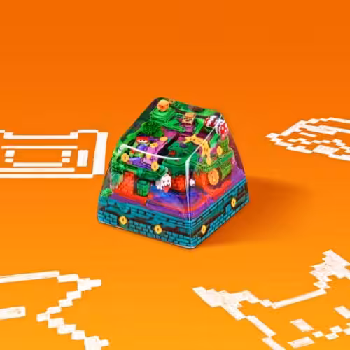 8bits Series Artisan Keycaps 058