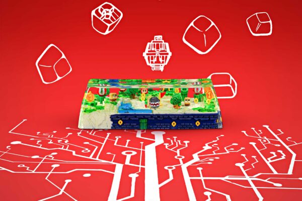 8bits Series Artisan Keycaps 095