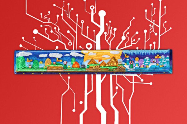 8bits Series Artisan Keycaps 116