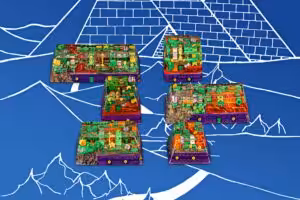 8bits Series Artisan Keycaps 127