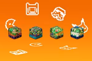 8bits Series Artisan Keycaps 131