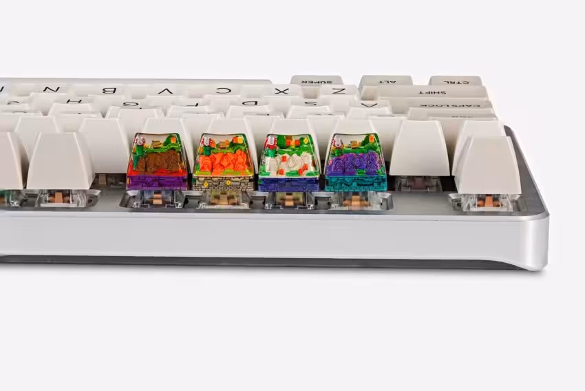 8bits Series Artisan Keycaps 141