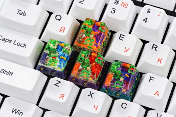 8bits Series Artisan Keycaps 142