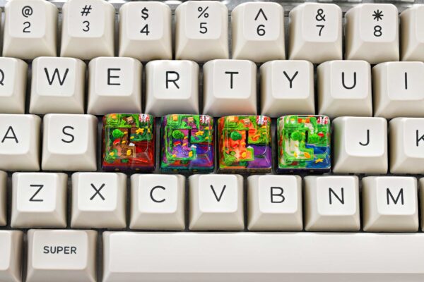 8bits Series Artisan Keycaps 143
