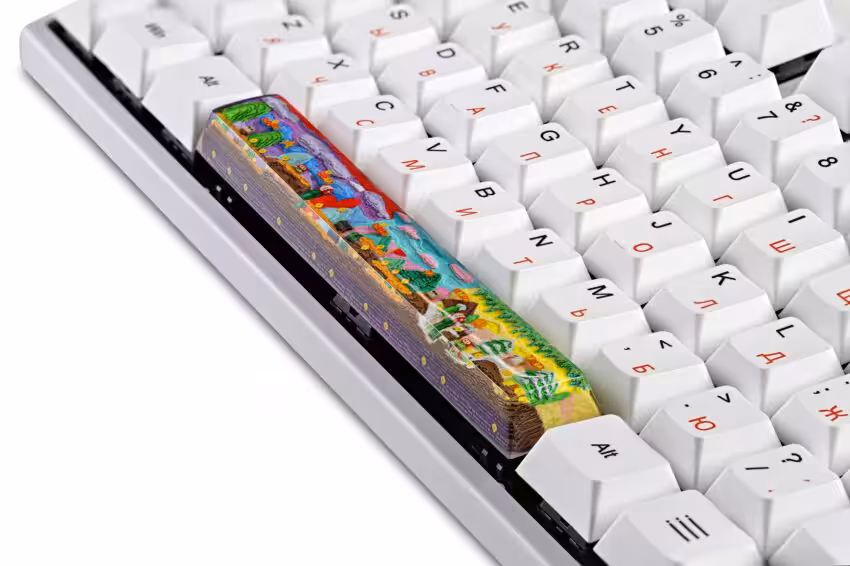 8bits Series Artisan Keycaps 148