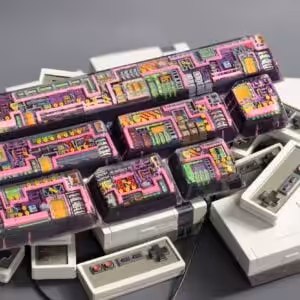8bits series artisan keycaps 2038