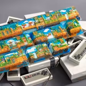 8bits series artisan keycaps 2039