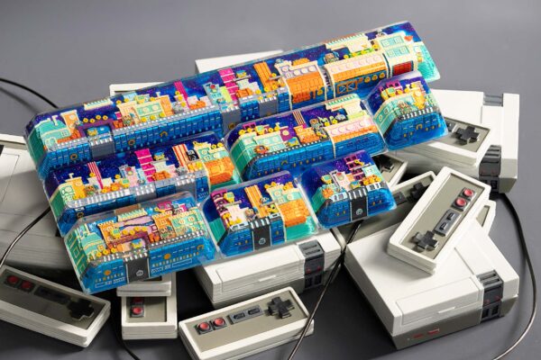 8bits series artisan keycaps 2041 8bits series artisan keycaps 2041