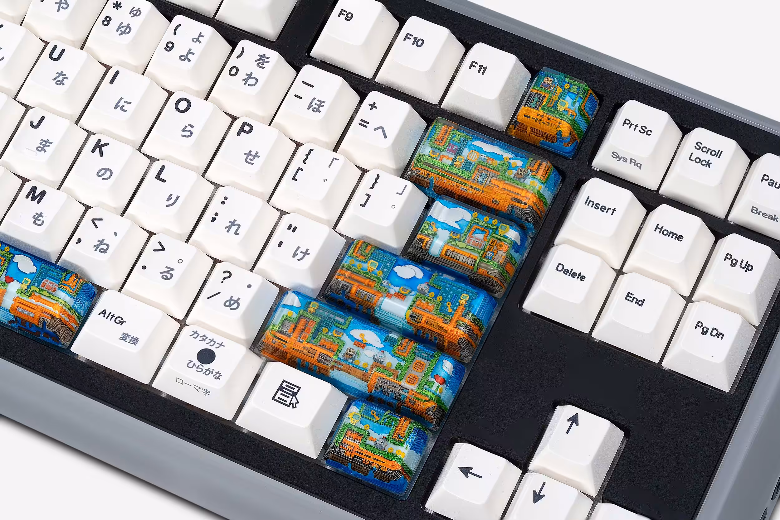 8bits series artisan keycaps 2042
